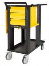 Stalflex WT-3D-TIG-Y 3 sárga fiókos szerelőkocsi Háztartás / Otthon / Kültér - Szerszám - Szerszámoskocsi - 395957