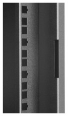 Stalflex RC19-6U-350GB 19" 6U 350 mm mély lapraszerelt fekete üveg ajtós fali rack szekrény Iroda és számítástechnika - Egyéb számítástechnikai termék - 420629