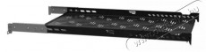 Stalflex B-RSA19-1U-650B 19" 1U 650mm mély 4 ponton rögzíthető fekete fix tálca Iroda és számítástechnika - Hálózat - Hálózati kiegészítő - 405403
