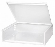 Stalflex CHR19-3U-420W 19" 3U 420mm mély fehér CCTV rack Iroda és számítástechnika - Hálózat - Hálózati kiegészítő - 434401
