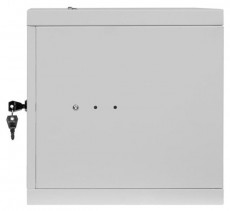 Stalflex RC10-6U-300GG 10" 6U 300 mm mély lapraszerelt szürke üveg ajtós fali rack szekrény Háztartás / Otthon / Kültér - Egyéb háztartási termék - 439778