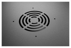 Stalflex RC19-4U-350MB 19" 4U 350 mm mély lapraszerelt fekete fém ajtós fali rack szekrény Iroda és számítástechnika - Hálózat - Hálózati kiegészítő - 436780