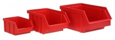 Stalflex BIN-M-R piros sz&iacute;nű k&ouml;zepes m&eacute;retű t&aacute;rol&oacute;doboz - H&aacute;ztart&aacute;s / Otthon / K&uuml;lt&eacute;r - Egy&eacute;b h&aacute;ztart&aacute;si term&eacute;k - 443065