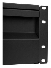 Stalflex RD19-3U-B 19" 3U zárható fekete rack fiók Iroda és számítástechnika - Egyéb számítástechnikai termék - 443180