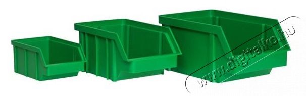Stalflex BIN-S-G z&ouml;ld sz&iacute;nű kis m&eacute;retű t&aacute;rol&oacute;doboz H&aacute;ztart&aacute;s / Otthon / K&uuml;lt&eacute;r - Lak&aacute;sfelszerel&eacute;s - T&aacute;rol&oacute; - 450257
