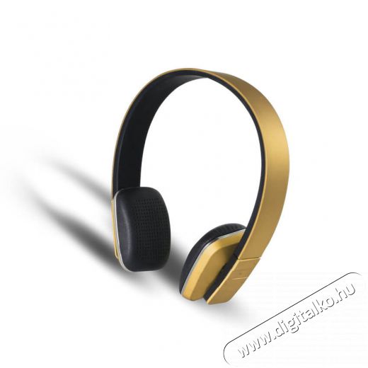 Stansson BHC206G vezeték nélküli fejhallgató (Bluetooth) - arany Audio-Video / Hifi / Multimédia - Fül és Fejhallgatók - Fejhallgató mikrofonnal / headset - 350245