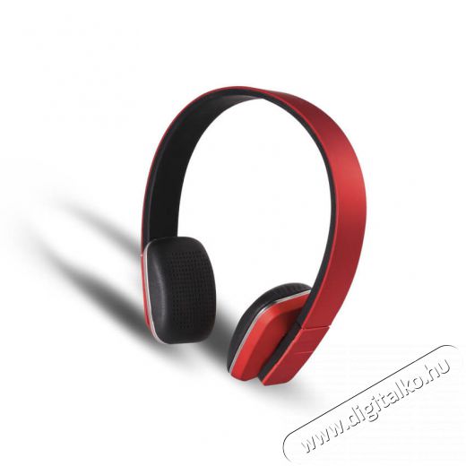 Stansson BHC206R vezeték nélküli fejhallgató (Bluetooth) - piros Audio-Video / Hifi / Multimédia - Fül és Fejhallgatók - Fejhallgató mikrofonnal / headset - 350247