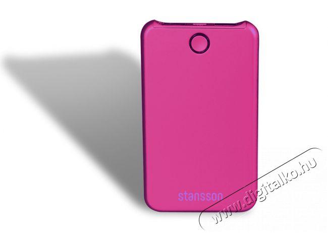 Stansson Classic PBC443M-046 powerbank 4600mAh - ciklámen Mobil / Kommunikáció / Smart - Powerbank / Külső akkumulátor és töltő - 350331