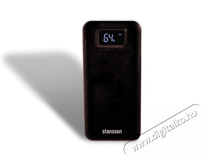 Stansson PBC500B-135 powerbank 13500mAh - fekete Mobil / Kommunikáció / Smart - Powerbank / Külső akkumulátor és töltő - 350346