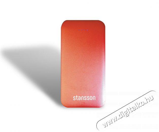 Stansson Prime PBP406R-090 powerbank 9000mAh - piros Mobil / Kommunikáció / Smart - Powerbank / Külső akkumulátor és töltő - 350353