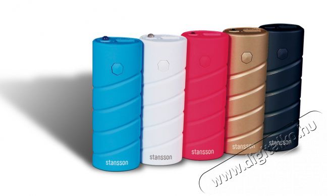 Stansson Prime PBP425K-025 powerbank 2500mAh - kék Mobil / Kommunikáció / Smart - Powerbank / Külső akkumulátor és töltő - 350357