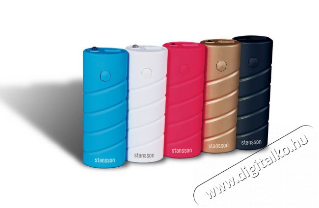 Stansson PBP425M-025 powerbank 2500mAh - ciklámen Mobil / Kommunikáció / Smart - Powerbank / Külső akkumulátor és töltő - 350358