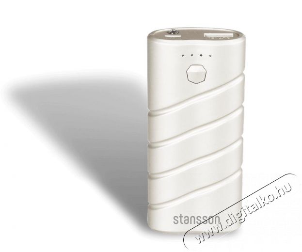 Stansson Prime PBP434W-046 powerbank 4600mAh - fehér Mobil / Kommunikáció / Smart - Powerbank / Külső akkumulátor és töltő - 350364