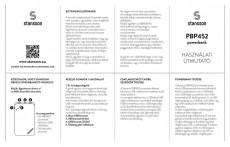 Stansson Prime PBP452G-090 powerbank 9000mAh - arany Mobil / Kommunikáció / Smart - Powerbank / Külső akkumulátor és töltő - 350367