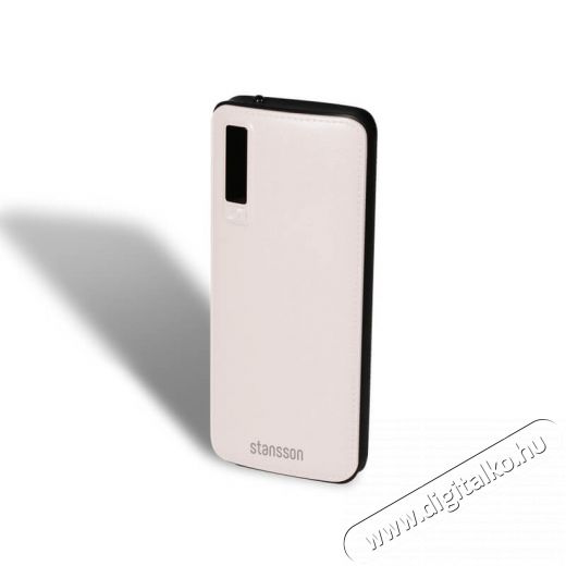Stansson PBP465WB-085 powerbank 8500mAh - fehér Mobil / Kommunikáció / Smart - Powerbank / Külső akkumulátor és töltő - 350374