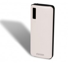 Stansson Prime PBP465WB-120 powerbank 12000mAh - fehér / fekete Mobil / Kommunikáció / Smart - Powerbank / Külső akkumulátor és töltő - 350375