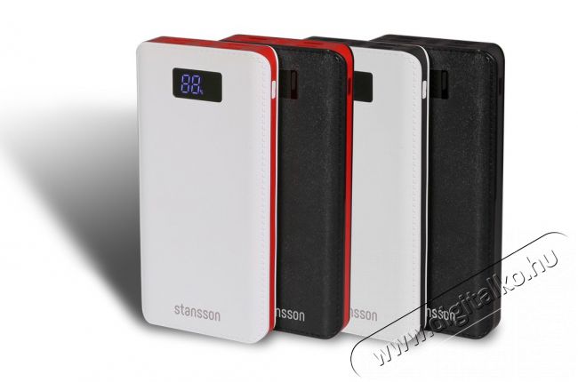 Stansson Prime PBP515BB-220 powerbank 22000mAh fekete / fekete Mobil / Kommunikáció / Smart - Powerbank / Külső akkumulátor és töltő - 350387
