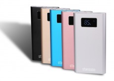 Stansson Prime PBP490B-090 powerbank 9000mAh - fekete Mobil / Kommunikáció / Smart - Powerbank / Külső akkumulátor és töltő - 350376