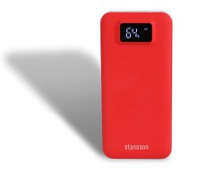 Stansson Classic PBC500R-135 powerbank 13500mAh - piros Mobil / Kommunikáció / Smart - Powerbank / Külső akkumulátor és töltő - 350347