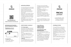 Stansson PBC415Z-145 powerbank 14500mAh - szürke Mobil / Kommunikáció / Smart - Powerbank / Külső akkumulátor és töltő - 350322