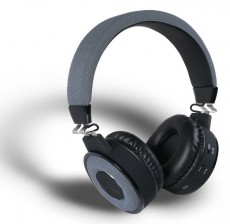 Stansson Prime BHP201ZB Bluetooth headset - szürke / fekete Audio-Video / Hifi / Multimédia - Fül és Fejhallgatók - Fejhallgató mikrofonnal / headset - 350254