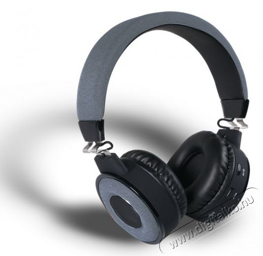 Stansson Prime BHP201ZB Bluetooth headset - szürke / fekete Audio-Video / Hifi / Multimédia - Fül és Fejhallgatók - Fejhallgató mikrofonnal / headset - 350254
