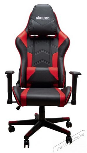 Stansson UCE601BR fekete-piros gamer szék Háztartás / Otthon / Kültér - Egyéb háztartási termék - 387581