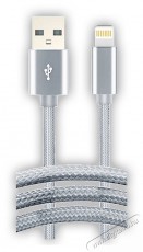 Stansson 0,5m Lightning fonott kábel Mobil / Kommunikáció / Smart - Mobiltelefon kiegészítő / tok - Kábel / átalakító - 387975
