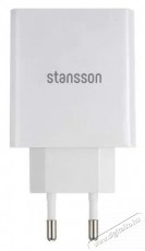 Stansson CH-200-W 2,1A univerzális fehér hálózati töltő Mobil / Kommunikáció / Smart - Mobiltelefon kiegészítő / tok - Hálózati-, autós töltő - 386033
