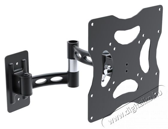 Stansson WM-805-B 14"-42" VESA 200x200 dupla karos dönthető forgatható fali konzol Tv kiegészítők - Fali tartó / konzol - Fali készülék tartó - 386052