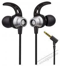 Stansson HE-104-BL 3,5mm jack mikrofonos fekete fülhallgató Audio-Video / Hifi / Multimédia - Fül és Fejhallgatók - Fülhallgató - 385295