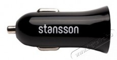 Stansson CH-100-BL 2,1A univerzális fekete autós töltő Autóhifi / Autó felszerelés - Autós töltő / szivargyújtó adapter - 386027