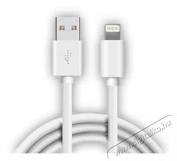 Stansson 2m Lightning kábel Mobil / Kommunikáció / Smart - Mobiltelefon kiegészítő / tok - Kábel / átalakító - 387135