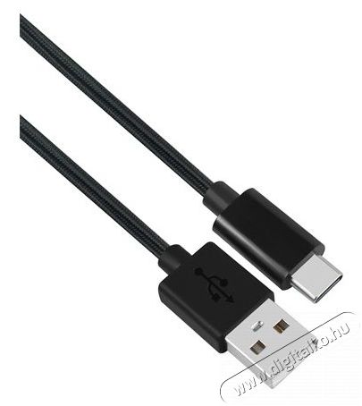 Stansson 2m Type-C fonott USB 2.0 kábel Iroda és számítástechnika - Számítógép tartozék - USB kábel - 463434