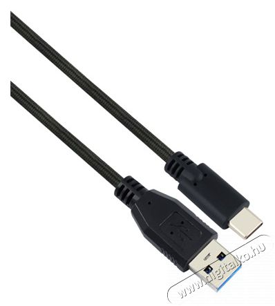 Stansson 2m USB Type-C 3.1 Gen1 / 3.2 Gen1 fonott kábel Iroda és számítástechnika - Számítógép tartozék - USB kábel - 463435