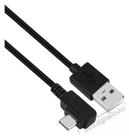 Stansson 50cm 90°-os Type-C USB 2.0 kábel Iroda és számítástechnika - Számítógép tartozék - USB kábel - 463438
