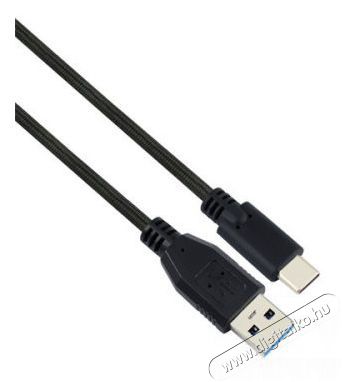 Stansson 1m USB Type-C 3.1 Gen2 / 3.2 Gen2 fonott kábel Iroda és számítástechnika - Számítógép tartozék - USB kábel - 466264