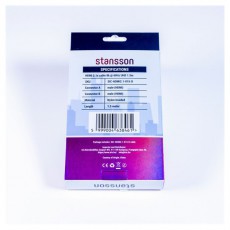 Stansson 1,5m HDMI 2.1 kábel Tv kiegészítők - Kábel / csatlakozó - Hdmi kábel - 499968