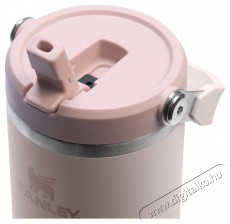 Stanley The IceFlow&trade; Flip Straw 2.0 Tumbler 890 ml, be&eacute;p&iacute;tett sz&iacute;v&oacute;sz&aacute;llal, Rose Quartz Konyhai term&eacute;kek - Ed&eacute;ny - Termosz - 526207