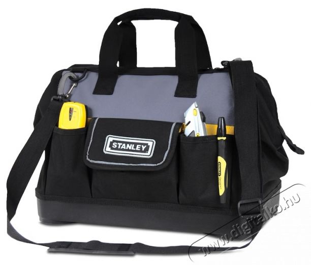 Stanley 16  szersz&aacute;mos t&aacute;ska, 24x45x28cm H&aacute;ztart&aacute;s / Otthon / K&uuml;lt&eacute;r - Szersz&aacute;m - Kieg&eacute;sz&iacute;tő, tartoz&eacute;k - 535752