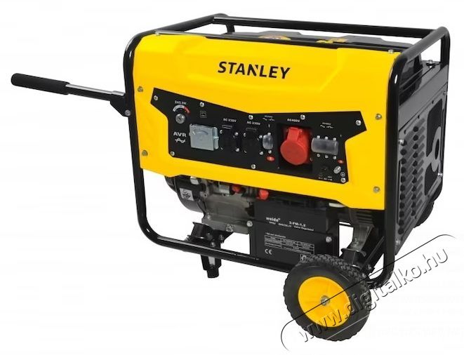 Stanley SG7500B Elektromos Gener&aacute;tor H&aacute;ztart&aacute;s / Otthon / K&uuml;lt&eacute;r - Szersz&aacute;m - &Aacute;ramfejlesztő - 535747