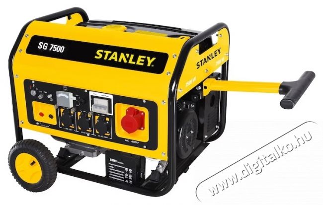Stanley SG7500B Elektromos Gener&aacute;tor H&aacute;ztart&aacute;s / Otthon / K&uuml;lt&eacute;r - Szersz&aacute;m - &Aacute;ramfejlesztő - 535747