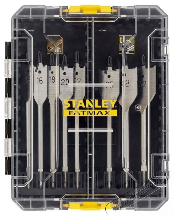 Stanley STA88556-XJ 8 r&eacute;szes lapos fa f&uacute;r&oacute;k&eacute;szlet H&aacute;ztart&aacute;s / Otthon / K&uuml;lt&eacute;r - Szersz&aacute;m - Csavarh&uacute;z&oacute; / kulcs / f&uacute;r&oacute; / szersz&aacute;m k&eacute;szlet - 535757