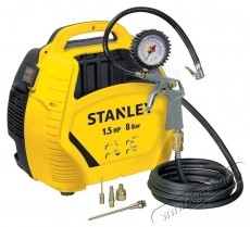 Stanley STN595 Kompresszor, 1.5 LE, 8 Bar H&aacute;ztart&aacute;s / Otthon / K&uuml;lt&eacute;r - Szersz&aacute;m - Kompresszor - 537356