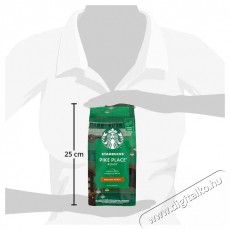 STARBUCKS Pike Place Espresso Roast, 450 g Konyhai termékek - Kávéfőző / kávéörlő / kiegészítő - Kávé kapszula / pod / szemes / őrölt kávé - 503781