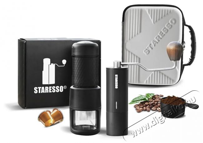 Staresso Classic és Staresso Discovery D-6 Plus kézi daráló utazó készlet Konyhai termékek - Kávéfőző / kávéörlő / kiegészítő - Kávédaráló / őrlő - 519199