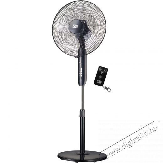 Star-Light FTBB-60W &Aacute;ll&oacute; ventil&aacute;tor, 60W, 40 cm &aacute;tm&eacute;rő, T&aacute;vir&aacute;ny&iacute;t&oacute;, Időz&iacute;tő, Fekete H&aacute;ztart&aacute;s / Otthon / K&uuml;lt&eacute;r - Ventil&aacute;tor / L&eacute;gkondicion&aacute;l&oacute; - &Aacute;ll&oacute; / padl&oacute; ventil&aacute;tor - 534692