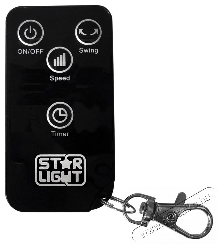 Star-Light FTBB-60W &Aacute;ll&oacute; ventil&aacute;tor, 60W, 40 cm &aacute;tm&eacute;rő, T&aacute;vir&aacute;ny&iacute;t&oacute;, Időz&iacute;tő, Fekete H&aacute;ztart&aacute;s / Otthon / K&uuml;lt&eacute;r - Ventil&aacute;tor / L&eacute;gkondicion&aacute;l&oacute; - &Aacute;ll&oacute; / padl&oacute; ventil&aacute;tor - 534692