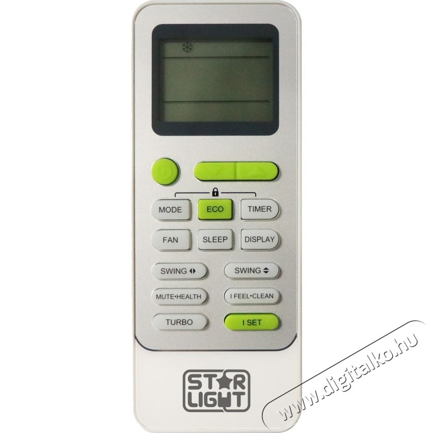 Star-Light ACT-18WIFI Kl&iacute;maberendez&eacute;s, 5.2kW, Inverter, WiFi vez&eacute;rl&eacute;s, Kijelző, A++ energiaoszt&aacute;ly, Feh&eacute;r H&aacute;ztart&aacute;s / Otthon / K&uuml;lt&eacute;r - Ventil&aacute;tor / L&eacute;gkondicion&aacute;l&oacute; - Mobil kl&iacute;ma - 537362