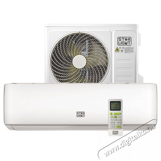 Star-Light ACT-18WIFI Kl&iacute;maberendez&eacute;s, 5.2kW, Inverter, WiFi vez&eacute;rl&eacute;s, Kijelző, A++ energiaoszt&aacute;ly, Feh&eacute;r H&aacute;ztart&aacute;s / Otthon / K&uuml;lt&eacute;r - Ventil&aacute;tor / L&eacute;gkondicion&aacute;l&oacute; - Mobil kl&iacute;ma - 537362